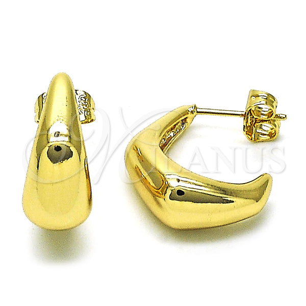 Gold Filled Hoop Earrings — Small Hoop Polished 02. — main product view — SKU 152974 | Oro Laminado aretes de aro — Small Hoop pulido 02. — SKU 152974