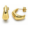 Oro Laminado Small Hoop, Gold Filled Style Polished, Golden Finish, 02.163.0197.20