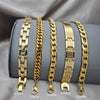 Father's Day Mens Gold Steel Bracelets 25pc Assorted ($4.00 each) for $100