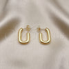 Oro Laminado Small Hoop, Gold Filled Style Polished, Golden Finish, 02.385.0015.15