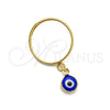 Oro Laminado Elegant Ring, Gold Filled Style Polished, Golden Finish, 01.02.0005 (One size fits all)