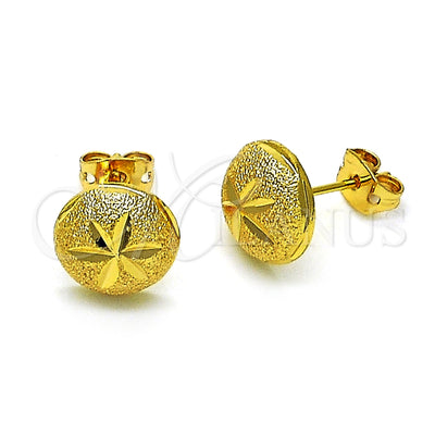 Aretes de Oro Laminado 02.342.0276 por Mayoreo, vista principal del producto