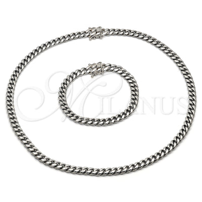 Stainless Steel Jewelry Set 06.116.0037 for wholesale, main product view