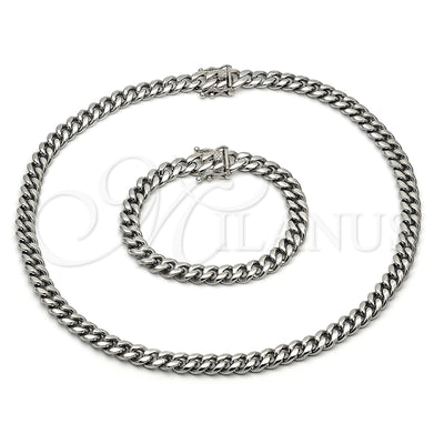 Stainless Steel Jewelry Set 06.116.0038 for wholesale, main product view