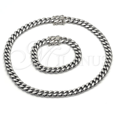 Stainless Steel Jewelry Set 06.116.0040 for wholesale, main product view