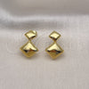 Oro Laminado Dangle Earring, Gold Filled Style Polished, Golden Finish, 02.368.0080