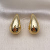 Gold Filled Ring — Stud Earring Polished 02. — alternate product view — SKU 154140 | Oro Laminado anillo — Stud Earring pulido 02. — SKU 154140