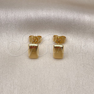 Gold Filled Ring — Stud Earring Polished 02. — main product view — SKU 154148 | Oro Laminado anillo — Stud Earring pulido 02. — SKU 154148