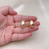 Oro Laminado Small Hoop, Gold Filled Style Polished, Golden Finish, 02.163.0229.18
