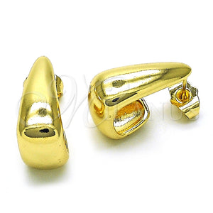 Gold Filled Hoop Earrings — Small Hoop Polished 02. — main product view — SKU 154162 | Oro Laminado aretes de aro — Small Hoop pulido 02. — SKU 154162