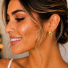 Gold Filled Ring — Stud Earring Teardrop Design Polished 02. — alternate product view — SKU 154166 | Oro Laminado anillo — Stud Earring Teardrop diseño pulido 02. — SKU 154166