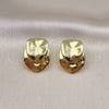 Gold Filled Ring — Stud Earring Polished 02. — alternate product view — SKU 154203 | Oro Laminado anillo — Stud Earring pulido 02. — SKU 154203