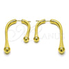 Gold Filled Ring — Stud Earring Polished 02. — main product view — SKU 154206 | Oro Laminado anillo — Stud Earring pulido 02. — SKU 154206
