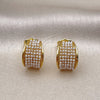 Gold Filled Ring — Stud Earring with Ivory Pearl Polished 02. — alternate product view — SKU 154332 | Oro Laminado anillo — Stud Earring with Ivory Pearl pulido 02. — SKU 154332