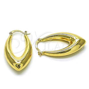 Gold Filled Hoop Earrings — Small Hoop Hollow Design Polished 02. — main product view — SKU 154362 | Oro Laminado aretes de aro — Small Hoop Hollow diseño pulido 02. — SKU 154362