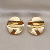 Gold Filled Ring — Stud Earring Polished 02. — alternate product view — SKU 154395 | Oro Laminado anillo — Stud Earring pulido 02. — SKU 154395