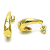 Oro Laminado Stud Earring, Gold Filled Style Polished, Golden Finish, 02.156.0669