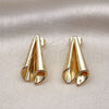 Gold Filled Ring — Stud Earring Polished 02. — alternate product view — SKU 154413 | Oro Laminado anillo — Stud Earring pulido 02. — SKU 154413