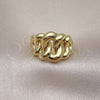 Oro Laminado Elegant Ring, Gold Filled Style Polished, Golden Finish, 01.341.0120 (One size fits all)
