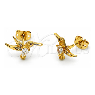 Gold Filled Gold-Filled Bird Earrings 02.342.0318 for wholesale, main product view