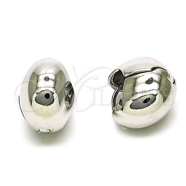 Gold Filled Hoop Earrings — Huggie Hoop Ball and Hollow Design Polished 02. — main product view — SKU 154567 | Oro Laminado aretes de aro — Huggie Hoop Ball and Hollow diseño pulido 02. — SKU 154567