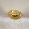 Oro Laminado Elegant Ring, Gold Filled Style Polished, Golden Finish, 01.368.0022 (One size fits all)