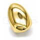 Oro Laminado Elegant Ring, Gold Filled Style Polished, Golden Finish, 01.213.0052 (One size fits all)