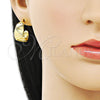 Oro Laminado Small Hoop, Gold Filled Style Polished, Golden Finish, 02.368.0104.20