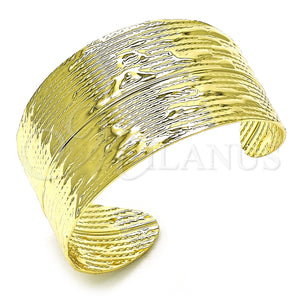 Gold Filled Jewelry — Individual Bangle Leaf Design Polished 07. 35 MM — main product view — SKU 154653 | Oro Laminado joyería — Individual Bangle Leaf diseño pulido 07. 35 MM — SKU 154653