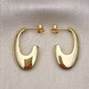 Oro Laminado Small Hoop, Gold Filled Style Polished, Golden Finish, 02.163.0304.16