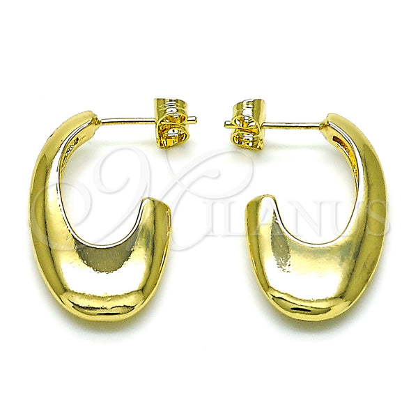 Gold Filled Hoop Earrings — Small Hoop Polished 02. — main product view — SKU 154680 | Oro Laminado aretes de aro — Small Hoop pulido 02. — SKU 154680