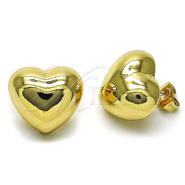 Gold-Filled Heart Earrings 02.385.0048 — main product image — SKU 154800 | Aretes de Oro Laminado 02.385.0048 — imagen principal del producto — SKU 154800