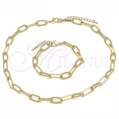 Gold Filled Gold-Filled Twist Jewelry Set 06.415.0003 for wholesale, main product view
