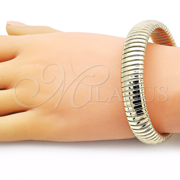 Gold Filled Bracelet — Fancy Bracelet Expandable Bead Design Polished 03. 14 — alternate product view — SKU 154882 | Oro Laminado brazalete — elegante Bracelet Expandable Bead diseño pulido 03. 14 — SKU 154882