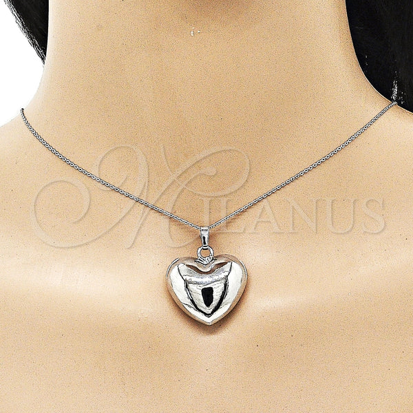 Gold Filled Pendant — Fancy Pendant Heart Design Polished 05. — alternate product view — SKU 155134 | Oro Laminado dije — elegante Pendant corazón diseño pulido 05. — SKU 155134