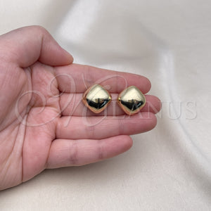 Gold Filled Ring — Stud Earring Polished 02. — main product view — SKU 155297 | Oro Laminado anillo — Stud Earring pulido 02. — SKU 155297