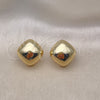 Gold Filled Ring — Stud Earring Polished 02. — alternate product view — SKU 155297 | Oro Laminado anillo — Stud Earring pulido 02. — SKU 155297