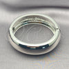 Rhodium Gold Filled Individual Bangle, Polished, Rhodium Finish, 07.307.0020.1.04 (21 MM Thickness, Size 4 (2.25 Diameter))