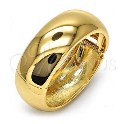 Oro Laminado Individual Bangle, Gold Filled Style Polished, Golden Finish, 07.307.0022.05 (24 MM Thickness, Size 5 (2.50 Diameter))