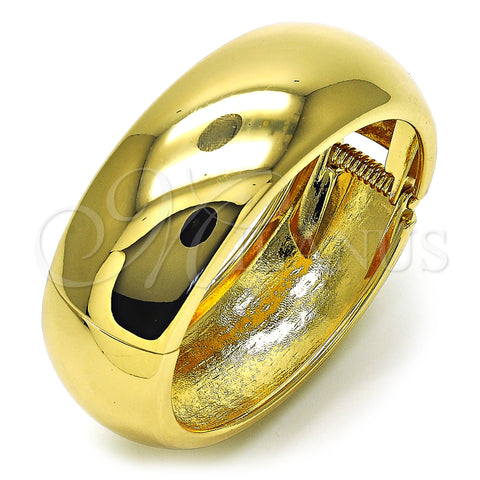 Oro Laminado Individual Bangle, Gold Filled Style Polished, Golden Finish, 07.307.0022.05 (24 MM Thickness, Size 5 (2.50 Diameter))