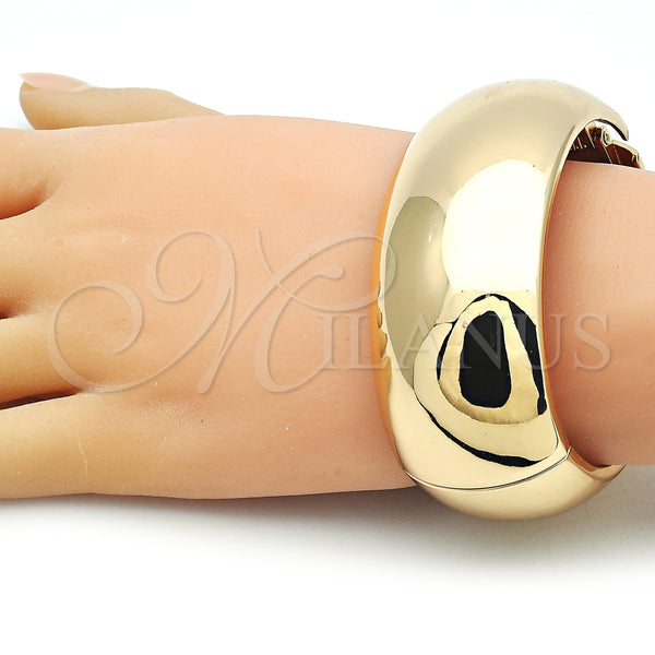 Gold Filled Jewelry — Individual Bangle Polished 07. 30 MM Thickness Size — alternate product view — SKU 155338 | Oro Laminado joyería — Individual Bangle pulido 07. 30 MM Thickness Size — SKU 155338