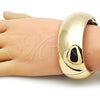 Oro Laminado Individual Bangle, Gold Filled Style Polished, Golden Finish, 07.307.0023.05 (30 MM Thickness, Size 5 (2.50 Diameter))