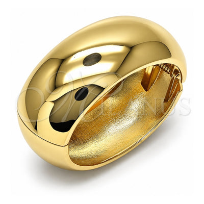 Oro Laminado Individual Bangle, Gold Filled Style Polished, Golden Finish, 07.307.0023.05 (30 MM Thickness, Size 5 (2.50 Diameter))