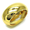 Oro Laminado Individual Bangle, Gold Filled Style Polished, Golden Finish, 07.307.0023.05 (30 MM Thickness, Size 5 (2.50 Diameter))