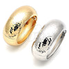 Oro Laminado Individual Bangle, Gold Filled Style Disco Design, Polished, Golden Finish, 07.307.0024.05 (30 MM Thickness, Size 5 (2.50 Diameter))