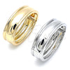 Oro Laminado Individual Bangle, Gold Filled Style Polished, Golden Finish, 07.307.0025.04 (20 MM Thickness, Size 4 (2.25 Diameter))