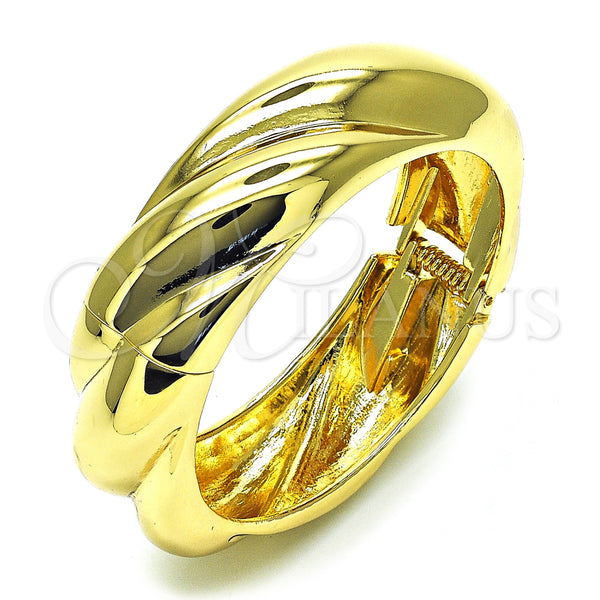 Gold Filled Jewelry — Individual Bangle Twist Design Polished 07. 20 MM — main product view — SKU 155345 | Oro Laminado joyería — Individual Bangle Twist diseño pulido 07. 20 MM — SKU 155345