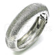 Rhodium Gold Filled Individual Bangle, Brushed Finish, Rhodium Finish, 07.307.0029.1.04 (18 MM Thickness, Size 4 (2.25 Diameter))