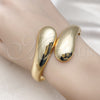 Oro Laminado Individual Bangle, Gold Filled Style Polished, Golden Finish, 07.307.0031.04 (35 MM Thickness, Size 4 (2.25 Diameter))