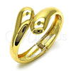 Oro Laminado Individual Bangle, Gold Filled Style Polished, Golden Finish, 07.307.0031.04 (35 MM Thickness, Size 4 (2.25 Diameter))